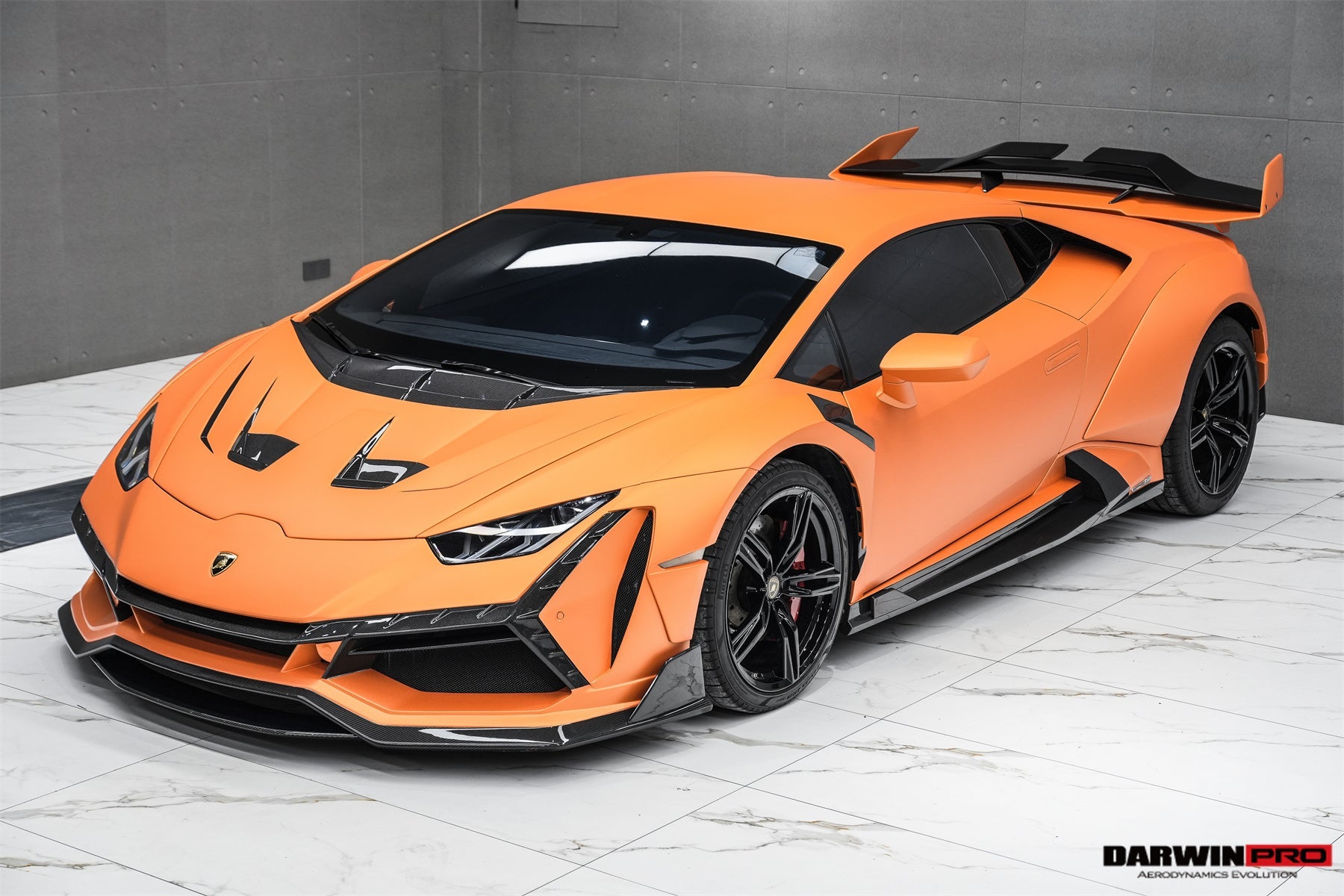Darwinpro Lamborghini Huracan BKSSII Style Front Wide Fenders (2015-2025)